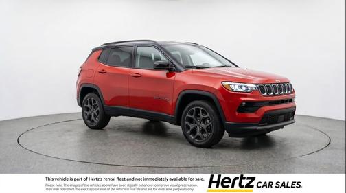 Red Hot Pearlcoat 2025 Jeep Compass Limited