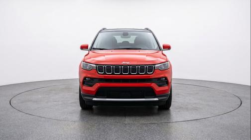 Red Hot Pearlcoat 2025 Jeep Compass Limited