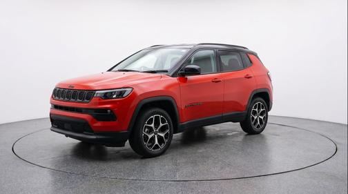Red Hot Pearlcoat 2025 Jeep Compass Limited