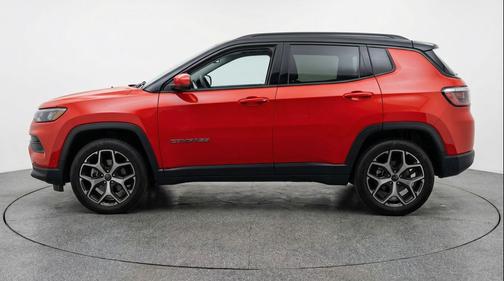Red Hot Pearlcoat 2025 Jeep Compass Limited