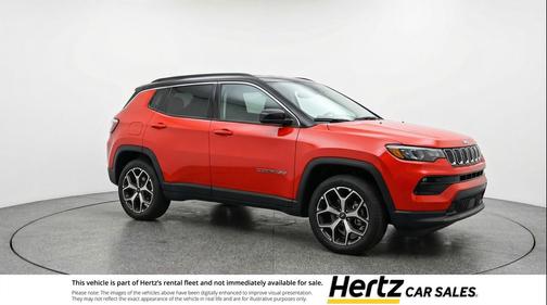 Red Hot Pearlcoat 2025 Jeep Compass Limited