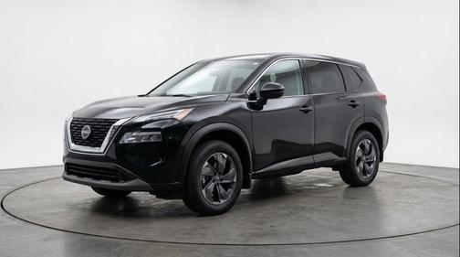 Super Black 2025 Nissan Rogue SV