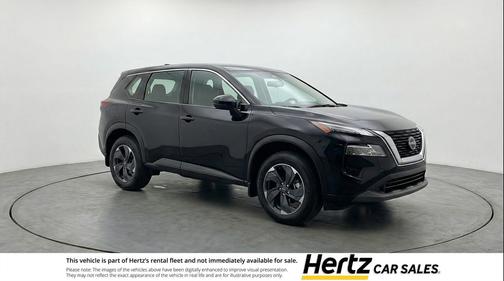 Super Black 2025 Nissan Rogue SV
