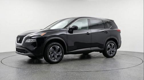 Super Black 2025 Nissan Rogue SV