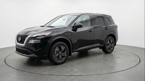 Super Black 2025 Nissan Rogue SV