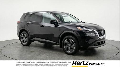 Super Black 2025 Nissan Rogue SV