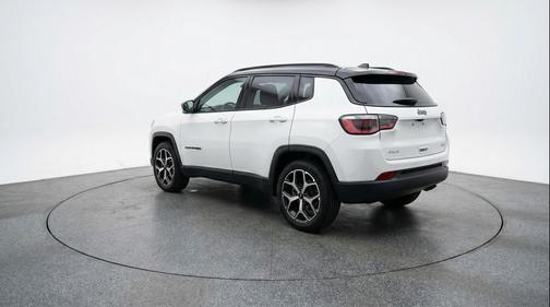 Bright White Clearcoat 2025 Jeep Compass Limited