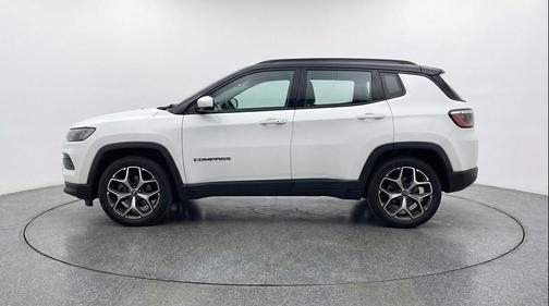 Bright White Clearcoat 2025 Jeep Compass Limited