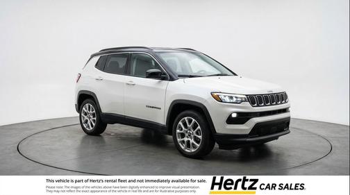 Bright White Clearcoat 2025 Jeep Compass Limited