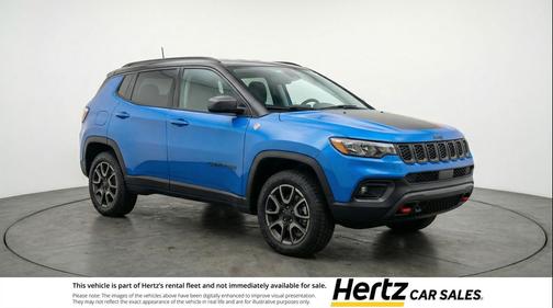 Hydro Blue Pearlcoat 2025 Jeep Compass Trailhawk