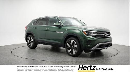 Avocado Green Pearl 2026 Volkswagen Atlas Cross Sport 2.0T SE w/Technology 4MOTION