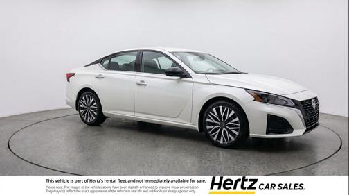 Glacier White 2025 Nissan Altima SV FWD