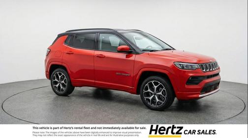 Red Hot Pearlcoat 2025 Jeep Compass Limited