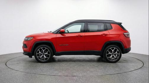 Red Hot Pearlcoat 2025 Jeep Compass Limited