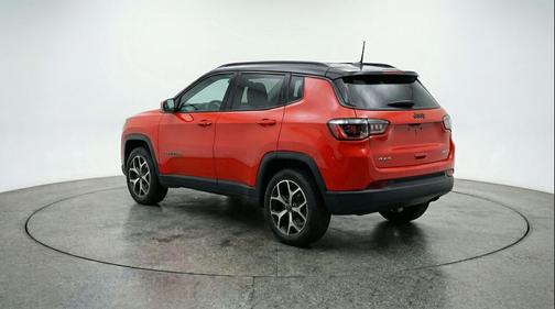 Red Hot Pearlcoat 2025 Jeep Compass Limited