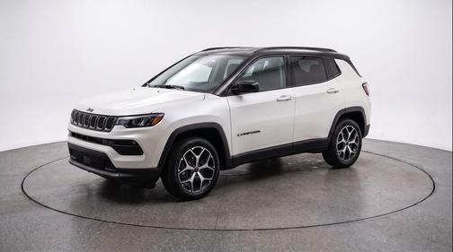 Bright White Clearcoat 2025 Jeep Compass Limited