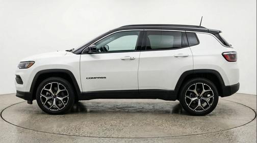 Bright White Clearcoat 2025 Jeep Compass Limited