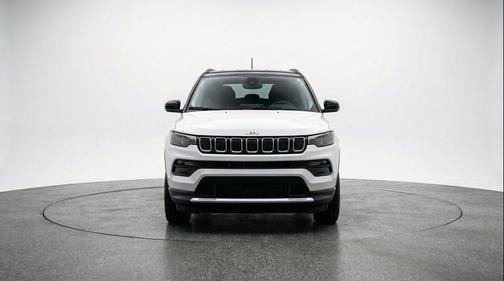Bright White Clearcoat 2025 Jeep Compass Limited