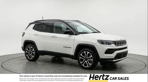 Bright White Clearcoat 2025 Jeep Compass Limited