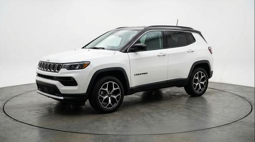 Bright White Clearcoat 2025 Jeep Compass Limited