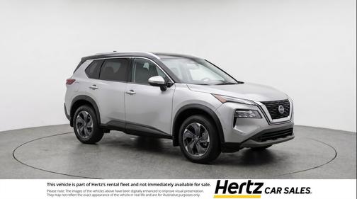 Brilliant Silver Metallic 2025 Nissan Rogue SV