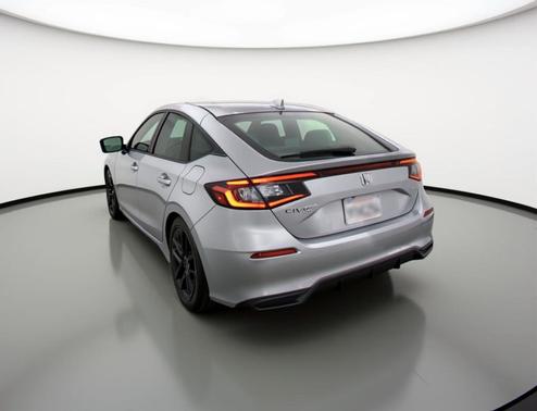 Solar Silver Metallic 2025 Honda Civic Sport