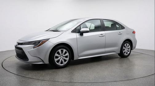 Classic Silver Metallic 2025 Toyota Corolla LE