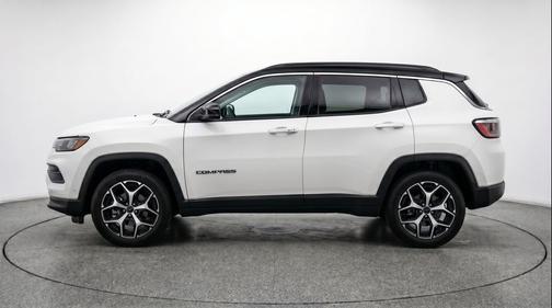 Bright White Clearcoat 2025 Jeep Compass Limited