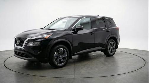 Super Black 2025 Nissan Rogue SV