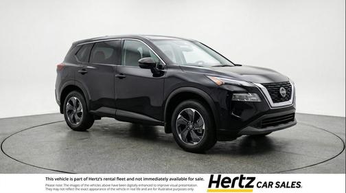 Super Black 2025 Nissan Rogue SV