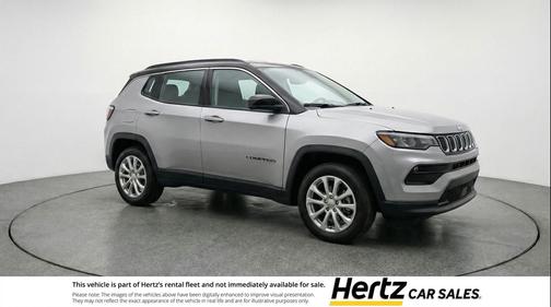 Silver Zynith Metallic Clearcoat 2025 Jeep Compass Limited
