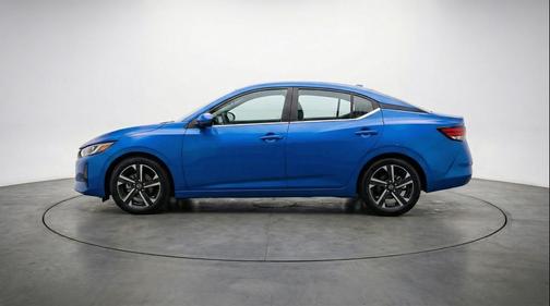 Electric Blue Metallic 2025 Nissan Sentra SV