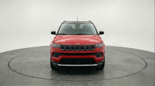 Red Hot Pearlcoat 2025 Jeep Compass Limited