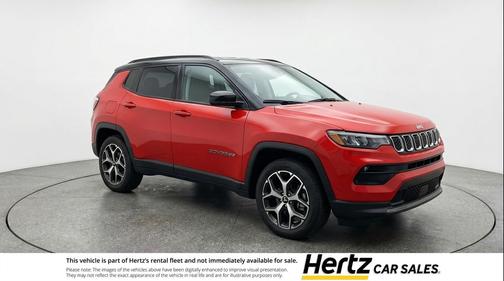 Red Hot Pearlcoat 2025 Jeep Compass Limited