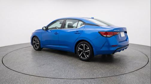 Electric Blue Metallic 2025 Nissan Sentra SV