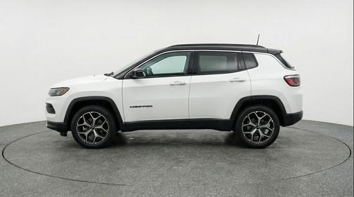 Bright White Clearcoat 2025 Jeep Compass Limited