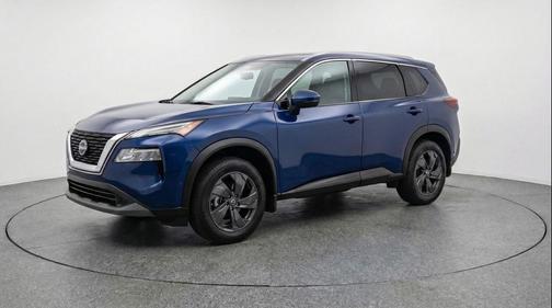 Deep Ocean Blue Pearl 2025 Nissan Rogue SV