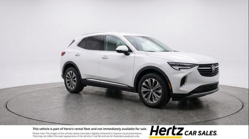 Summit White 2024 Buick Envision Preferred AWD