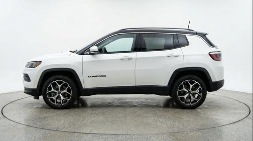 Bright White Clearcoat 2025 Jeep Compass Limited