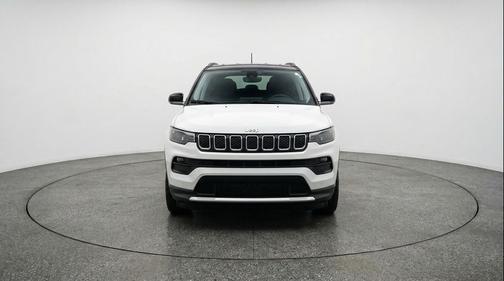 Bright White Clearcoat 2025 Jeep Compass Limited