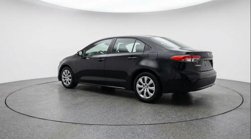 Midnight Black Metallic 2025 Toyota Corolla LE