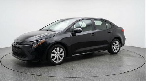 Midnight Black Metallic 2025 Toyota Corolla LE