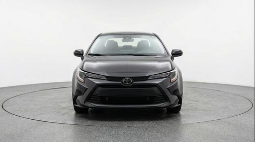 Midnight Black Metallic 2025 Toyota Corolla LE