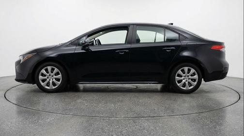 Midnight Black Metallic 2025 Toyota Corolla LE