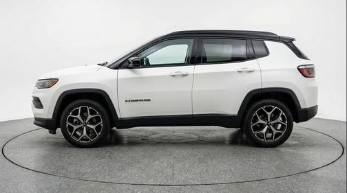 Bright White Clearcoat 2025 Jeep Compass Limited