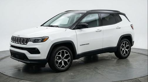 Bright White Clearcoat 2025 Jeep Compass Limited