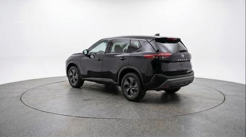 Super Black 2025 Nissan Rogue SV