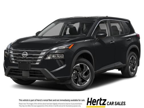 Super Black 2025 Nissan Rogue SV