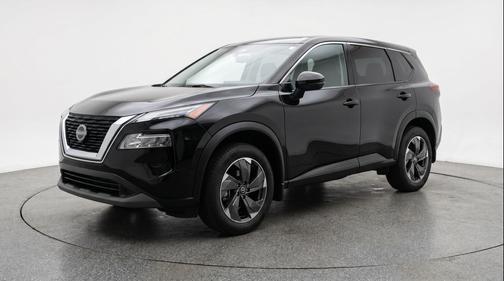 Super Black 2025 Nissan Rogue SV