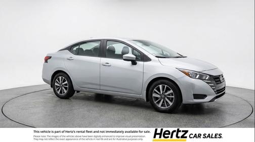 Brilliant Silver Metallic 2025 Nissan Versa 1.6 SV